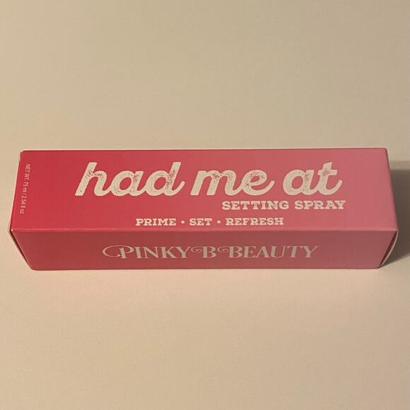 Had Me At Setting Spray Pinky B Beauty Prime, Set, Refresh Keep Makeup In Place! - Picture 3 of 5